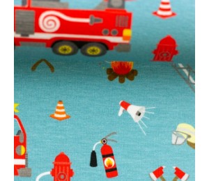 Jersey - Feuerwehr türkis Sandra Kretzmann